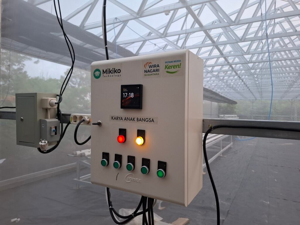 Main control unit Mikiko di greenhouse Minahasa Utara